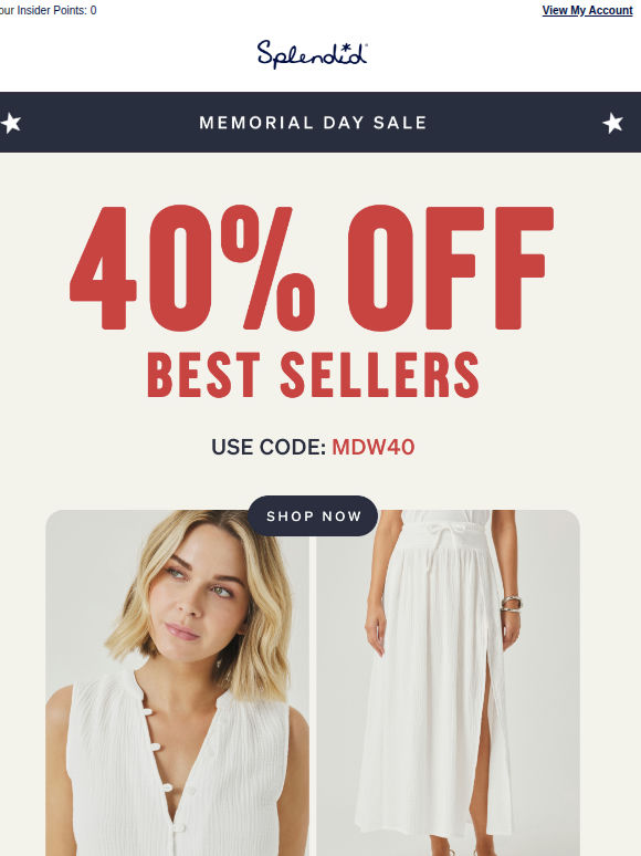 40% OFF Most Bought Styles
