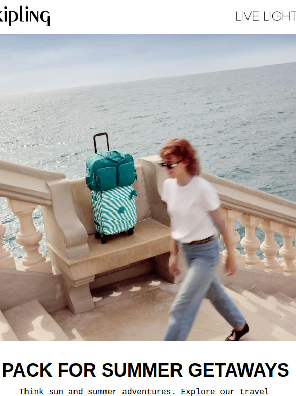 Pack for summer getaways