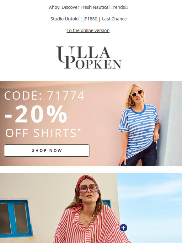 -20% on T-shirts 💥 Don't miss out!