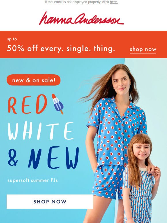 ❤️🤍💙 NEW PJs Up To 50% Off!