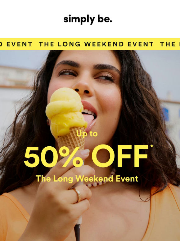 Up to 50% OFF? Say less 💅