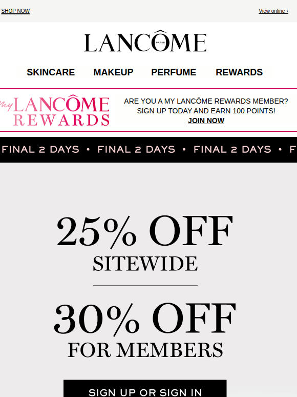 48 Hours Left to Save 25% OFF 💖