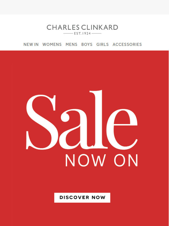 Sale: Seasonal Savings Now Live