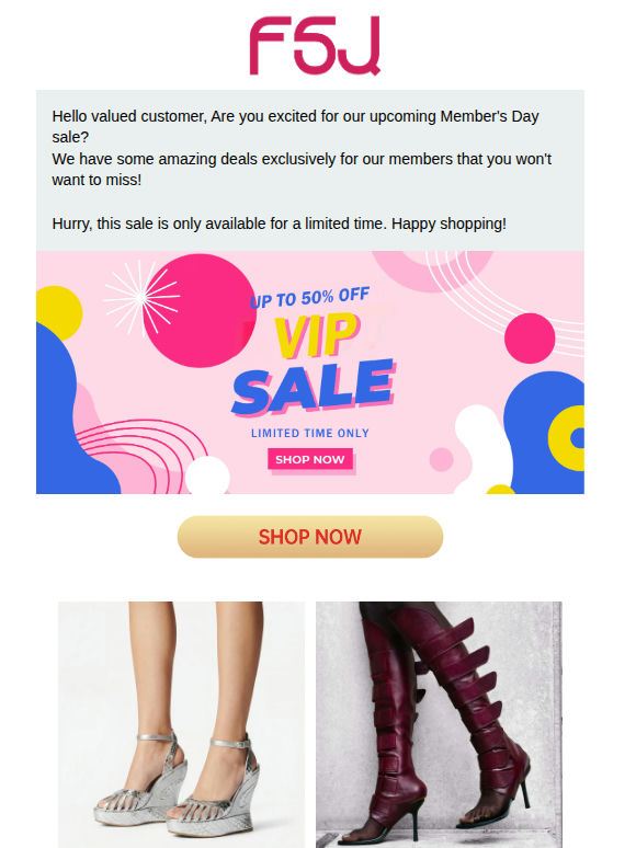 🎉Get Ready for Our Exclusive Sale on Member's Day!🎊