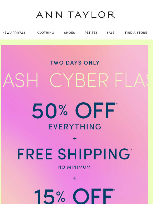 Cyber Sitewide Sale❗ This Weekend ONLY*
