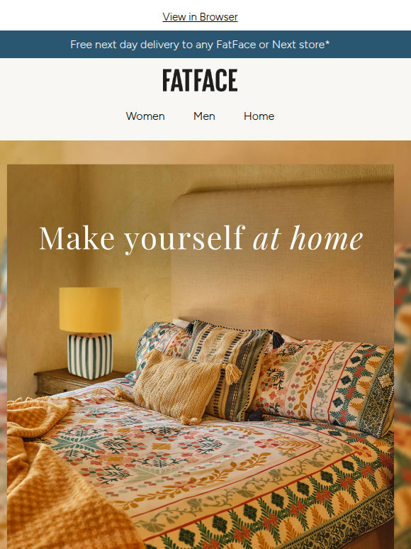 Make yourself at home