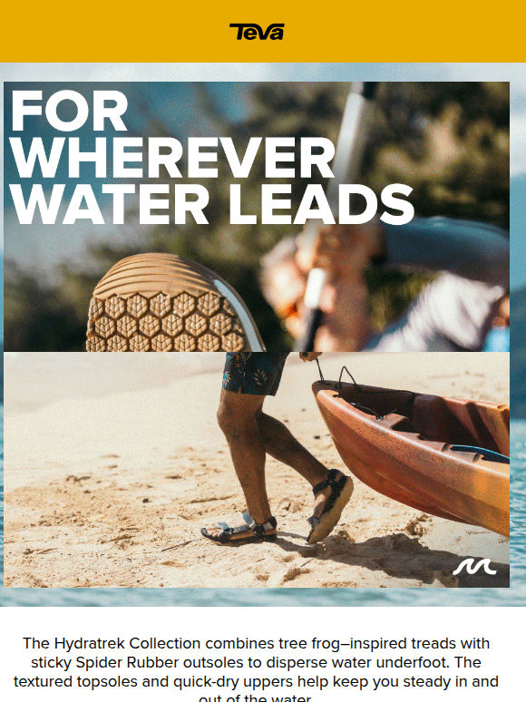 The Hydratrek Collection is built for river days and beyond