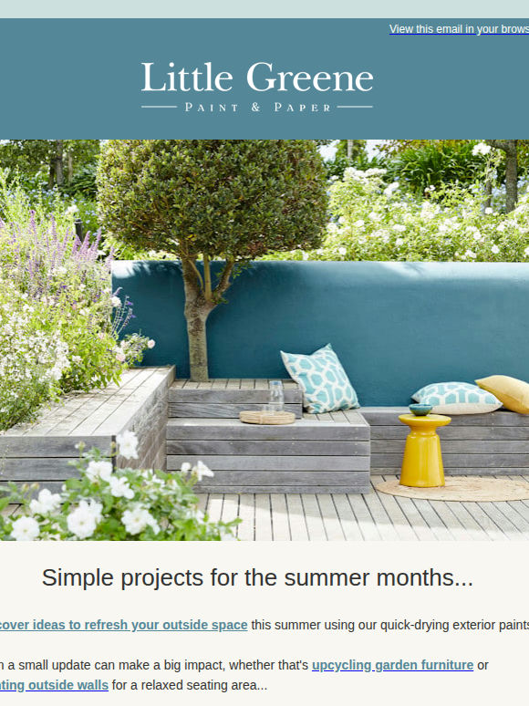 Simple seasonal projects