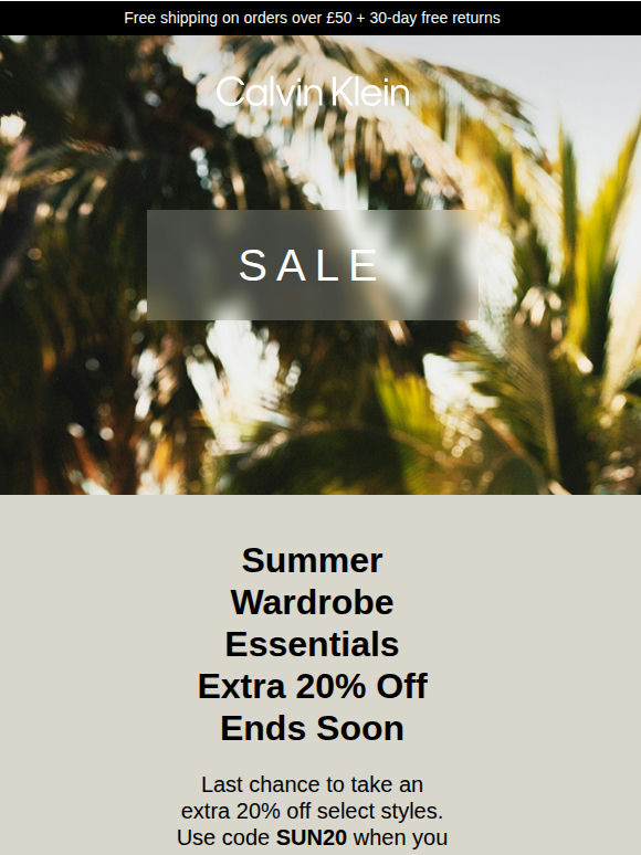 Ends Soon: Extra 20% Off