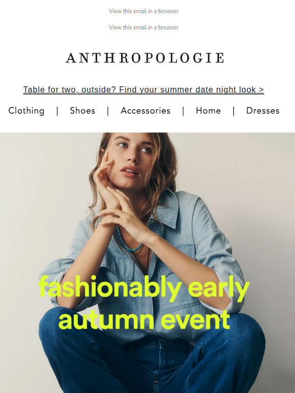 25% Off Clothing & Accessories