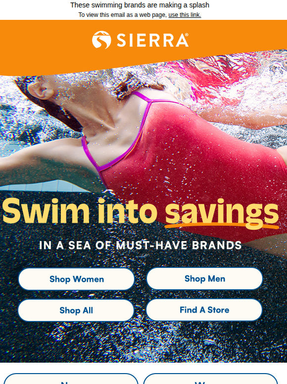 Swim into big, BIG savings