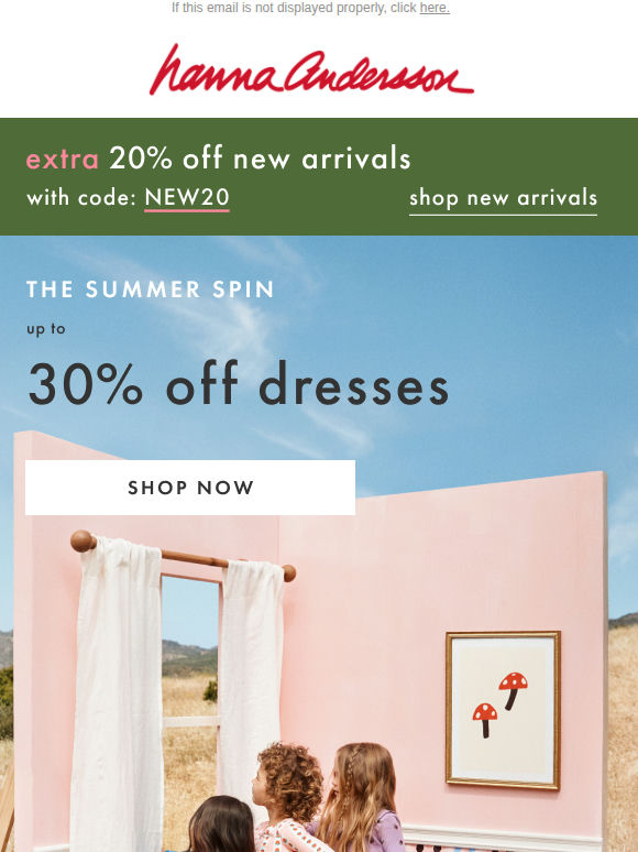 Up To 30% Off NEW Dresses (+ EXTRA 20% Off 👀)