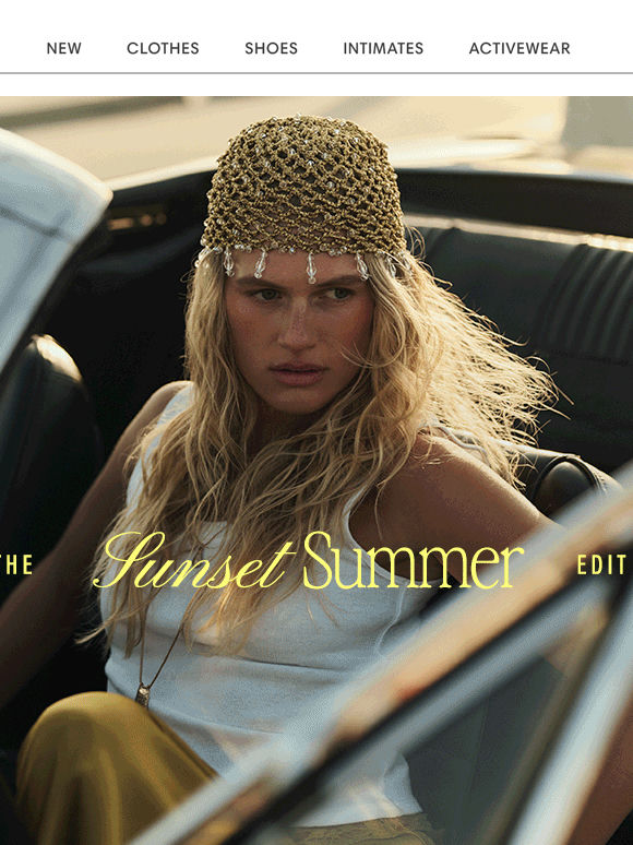 Just Dropped: The Sunset Summer Edit