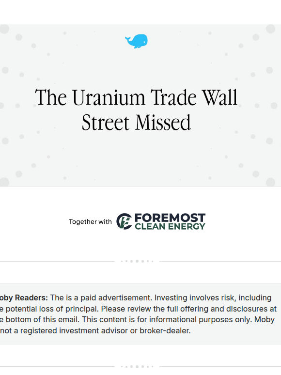 ⚡ FMST: uranium's under-the-radar story