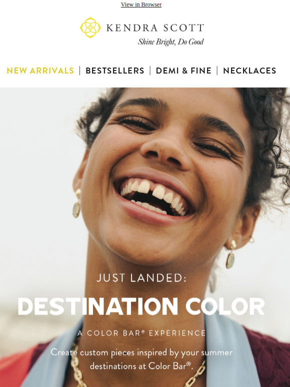 Just Landed: Destination Color