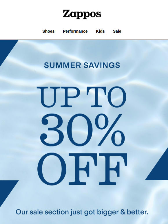 Up to 30% OFF ☀️