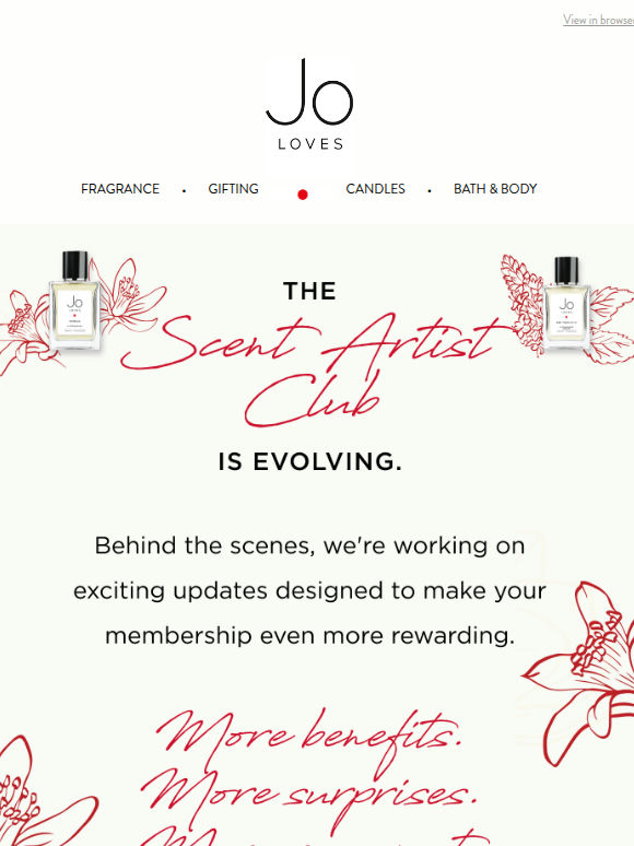 A New Chapter for the Scent Artist Club