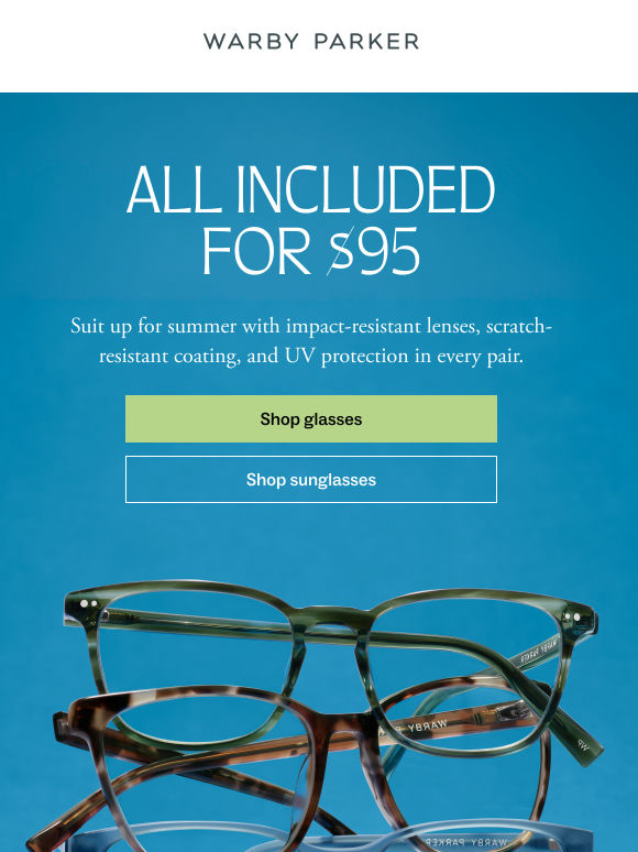 $95 (with extras included!)