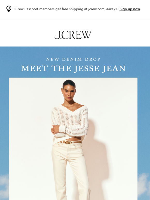 New denim drop: Meet the Jesse jean