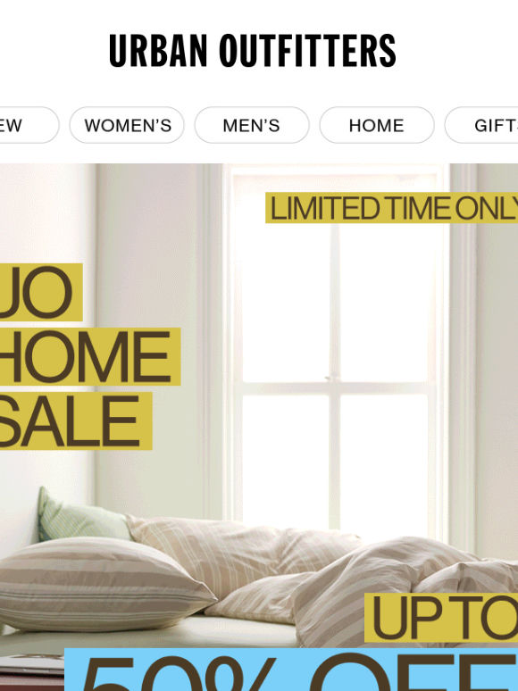 Home Sale ends soon! Up to 50% Off