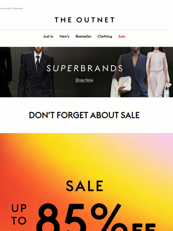 Keep SALE on your radar