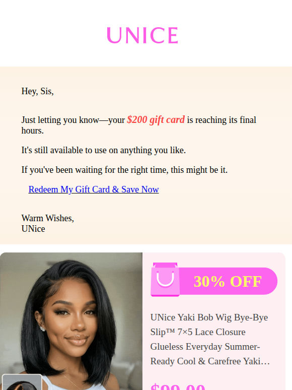 Your Exclusive Giftcard Delivered