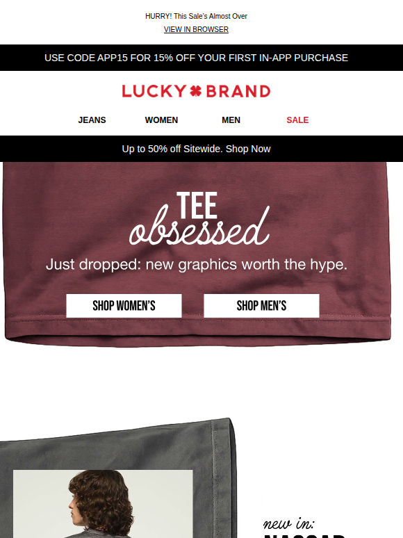 New Nascar Tees + Up To 50% Off Today’s Haul