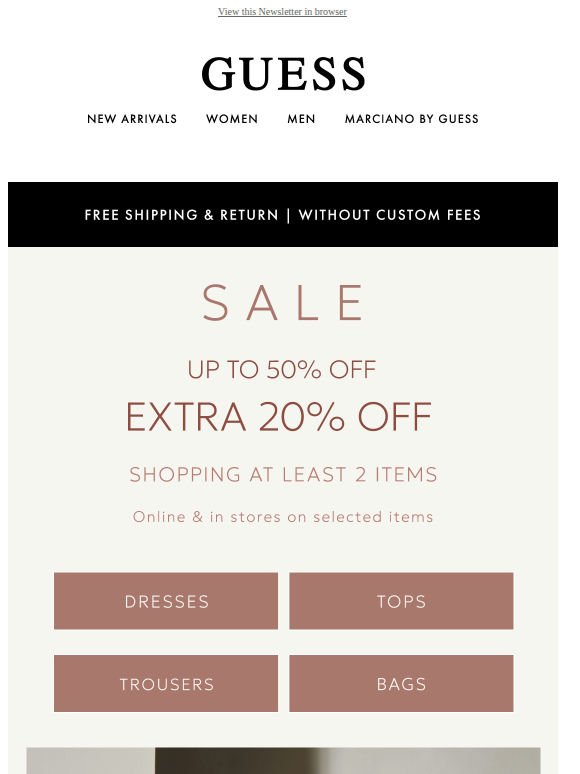 [SALE] Up to 50% off + EXTRA 20% OFF