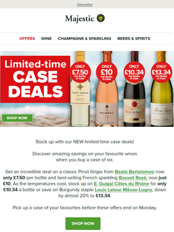 NEW limited-time case deals: Bouvet, Louis Latour & more!