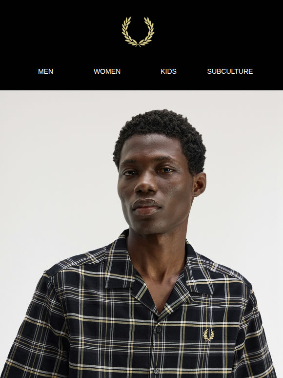 Early Access: Only at Fred Perry