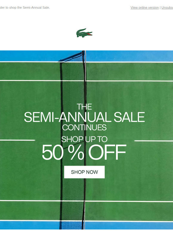 Your Favorites, Up to 50% Off