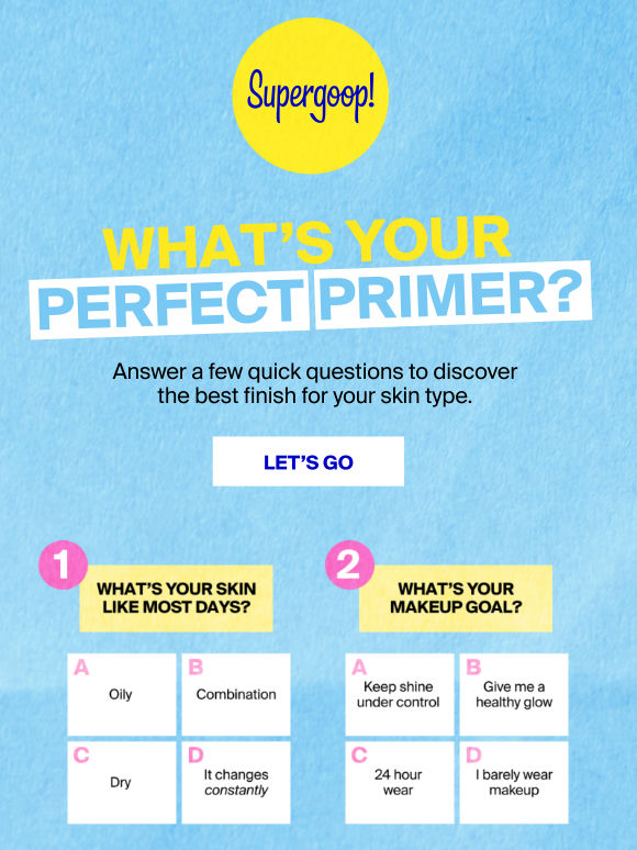 Take our SPF quiz to find your perfect primer