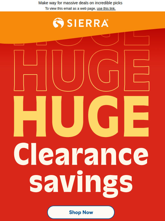 Here come *huge* clearance savings 🤩​