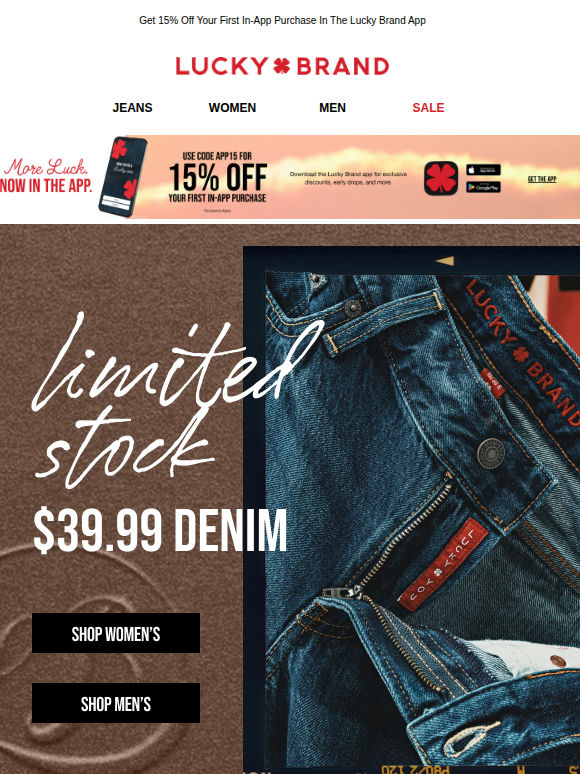 Just $39.99: Quality Jeans Made To Last