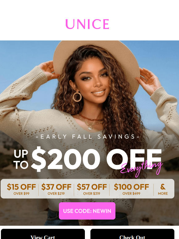 Best sellers now up to $200 off- easy, natural, and versatile.