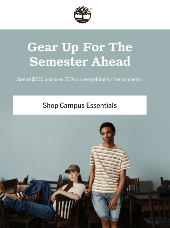 Spend $200, Save 30% On Everything For Campus.