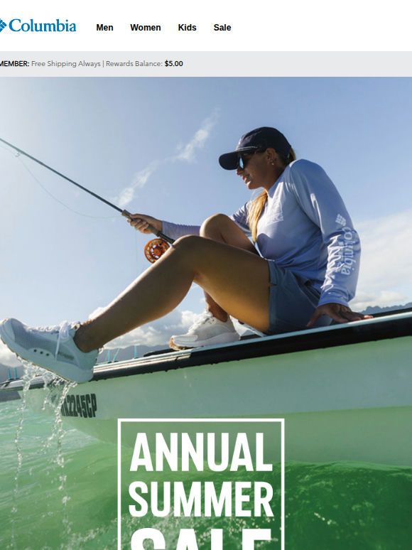 A once-a-year sale for year-round adventures.