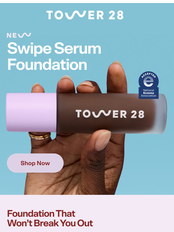 NEW! Foundation for sensitive skin is here