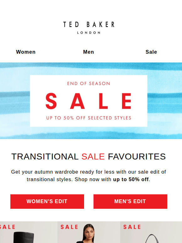 Transitional SALE Styles | Up to 50% Off