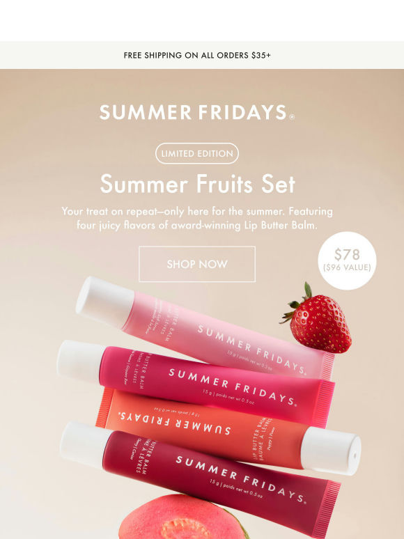 The Juiciest Summer Set 🍓