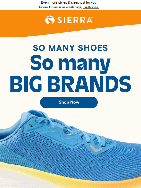 Our buyers went wild on shoes