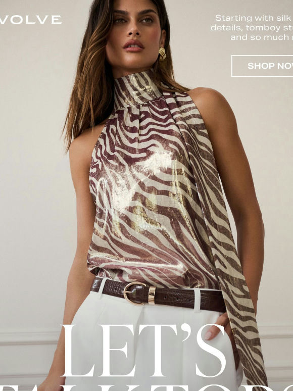 The Animal Print Top In Everyone's Cart