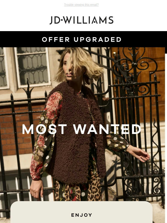 Hey, your offer has been upgraded 🤩