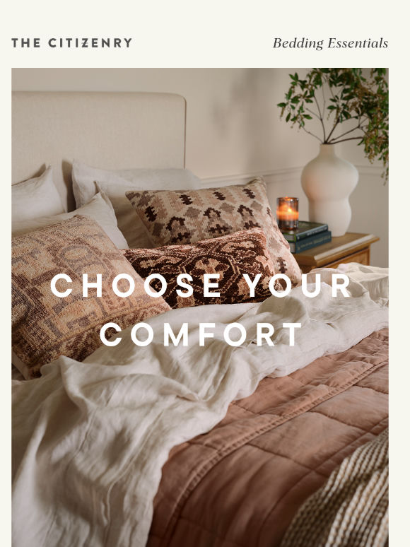 The bedding edit