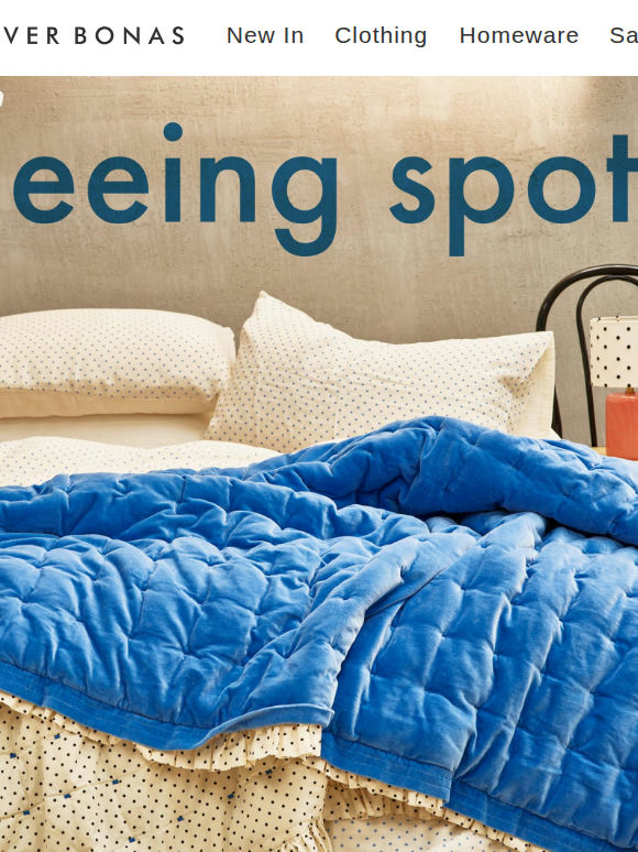Polka dot home | Just dropped
