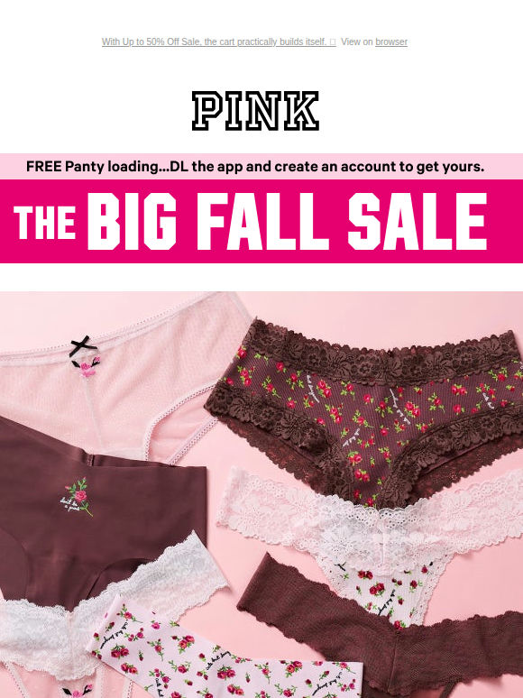 Your Sign to Stock Up: 7/$35 Panties
