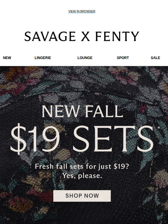 Fall Looks Better in $19 Sets