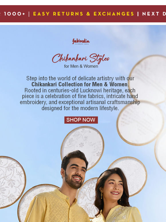 🌸 Experience the Ultimate Luxury of Chikankari