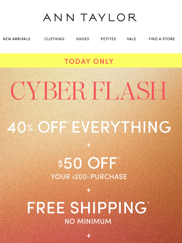 CYBER FALL - Our Best Offer Yet
