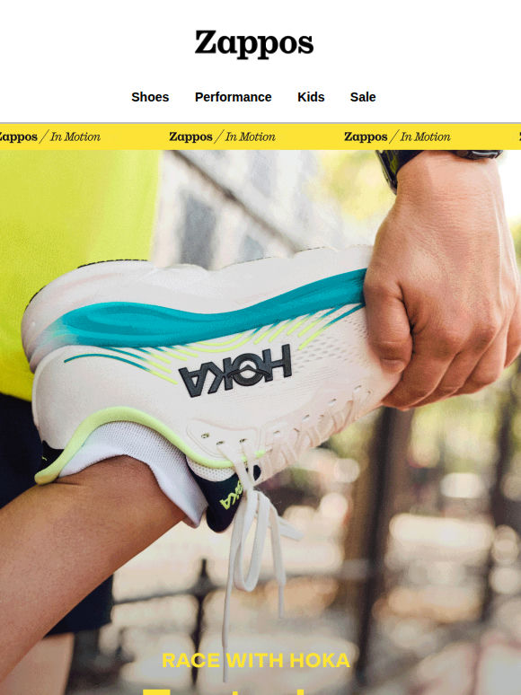 Cross your next finish line in HOKA